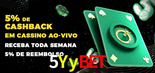 Promoções do cassino ao Vivo 5Yybet